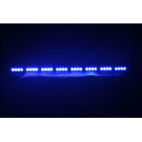 [LED Svetelná Rampa Vodeodolná 955mm (Ip66) 12-24V, 32x LED 1W, Modrá]