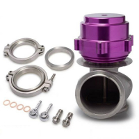[External Wastegate TurboWorks 60mm 2,2 bar V-band Violet]