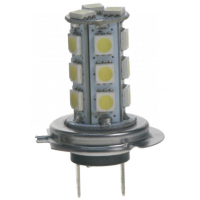 [Led H7 Biela, 12V, 18Led/3Smd]