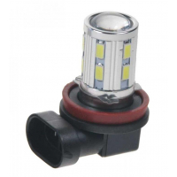 [Led H11 Biela 10-30V, 12Smd 5630 + 3W - 1ks]