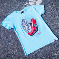 [Pánske Tričko JR-Wheels JR-11 Turquoise]