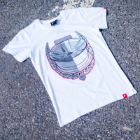 [Pánske Tričko JR-Wheels JR-21 White]
