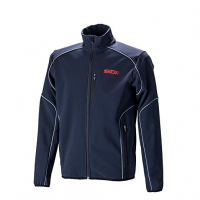 [Sparco Soft Shell Jacke, Marineblau, XXL]