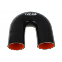[Silikónové koleno TurboWorks Pro Black 180° - 25mm (0,98")]
