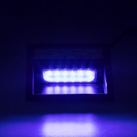 [PREDATOR LED vnútorný, 6x LED 5W, 12/24V, Modrá, ECE R65]