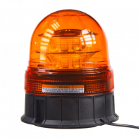 [LED maják, 12-24V, 16x3W, oranžový magnet, ECE R65]