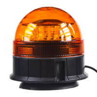 [LED maják, 12-24V, 12x3W, oranžový magnet, ECE R65]