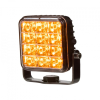 [PREDATOR externý, 10-30V, 12x2W SMD LED, oranžový, 74x74x38mm, ECE R65]