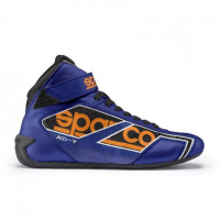 [Sparco 00123841AZAF Kartingová Topánka SHADOW KB-7 Blue/Orange Fluo 41 ]