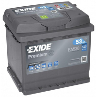 [Batéria EXIDE PREMIUM CARBON 12V 53Ah / 540A EA530]
