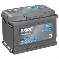 [Batéria EXIDE PREMIUM CARBON 12V 61Ah / 600A EA612]