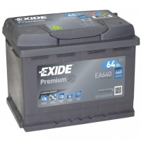 [Batéria EXIDE PREMIUM CARBON 12V 64Ah / 640A EA640]