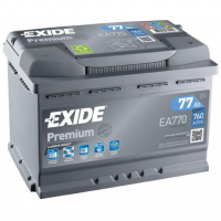 [Batéria EXIDE PREMIUM CARBON 12V 77Ah / 760A EA770]