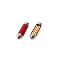 [Led Canbus 12Smd 4014 Festoon 39 Mm Biela 12V/24V]