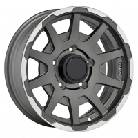 [SPARCO DAKAR - MATT DARK GREY LIP POLISHED]