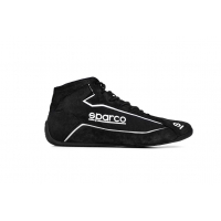 [Topánky SPARCO SLALOM+ (FABRIC AND SUEDE) Black]