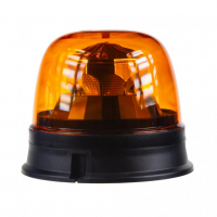 [LED maják, 12-24V, 10x1,8W, oranžový, pevná montáž, ECE R65 R10]