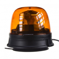 [LED maják, 12-24V, 10x1,8W, oranžový, magnet, ECE R65 R10]