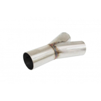 [Rozdvojka výfukového potrubia 45? z 60mm na 2x 51mm]