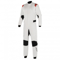 [Kombinéza Alpinestars HYPERTECH V2 SUIT - White/Red]