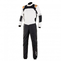 [Kombinéza Alpinestars GP TECH V3 SUIT - Black/White/Orange Fluorescent]
