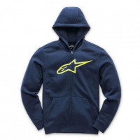 [Detská modro/ žlta mikina AGELESS FLEECE Alpinestars 3038-53010 7055]