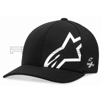 [Pánska čierno - biela šiltovka CORP SHIFT SONIC TECH HAT Alpinestars 1019-81110 1020]