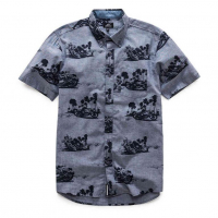 [Pánska modra košeľa PARADISE TEE Alpinestars 1017-73006 72]