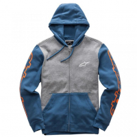 [Pánska modra mikina MACHINE FLEECE Alpinestars 1017-53005]