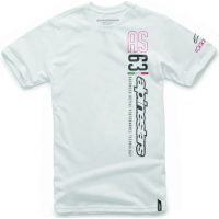 [Panské biele tričko LEADER TEE Alpinestars krátke 1016-72036 20]
