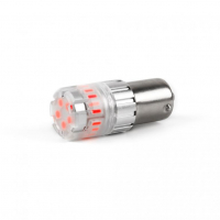 [Led Ba15S Červená, 12V, 23Led Smd set2ks]