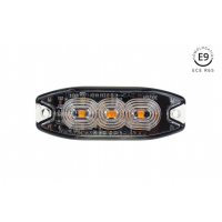 [Výstražné oranžové osvetlenie 3x3W LED R65 R10 12/24V IP67]