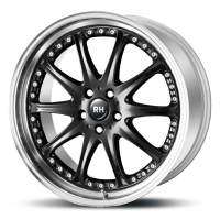 [RH RIMS AK PHÖNIX - BLACK WITH HIGH GLOSS POLISHED LIP]