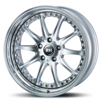 [RH RIMS AK PHÖNIX - SILVER WITH HIGH GLOSS POLISHED LIP]
