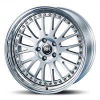 [RH RIMS AN CROSSLINE - SILVER WITH HIGH GLOSS POLISHED LIP]