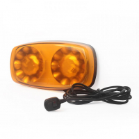 [LED rampa oranžová, 20LEDx0,5W, magnet, 12-24V, 304mm, ECE R65 R10]