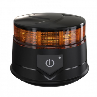 [AKU LED maják, 30x0,7W oranžový, magnet, ECE R65 R10]