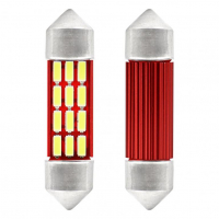 [Led Canbus 12Smd 4014 Festoon 36Mm Biela 12V/24V]