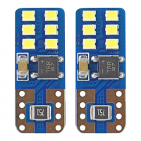 [Led Canbus 12Smd Ultrabright 2016 T10E (W5W) Biela 12V/24V]