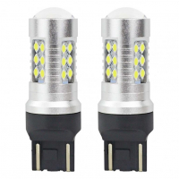 [Led 1157 Canbus 24Smd 3030 T20 7443 21/5W Biela 12V/24V]