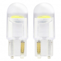[Led Standard T10 W5W Cob Hpc 12V Číra Biela]