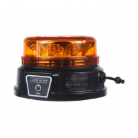 [AKU LED maják, 12x3W oranžový, magnet, ECE R10, R65]