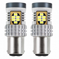 [Led Canbus 3020 24Smd 1157 Bay15D P21/5W Biela 12V/24V]