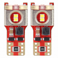 [Led Canbus 2016 6Smd T10 W5W W10W Biela 12V/24V]