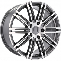 [RACING LINE B1026 MG - POLISHED + GRAPHITE]