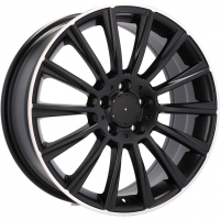 [RACING LINE B1048 BLHM - BLACK HALF MAT]