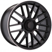 [RACING LINE BK912 BLHM - BLACK HALF MAT]