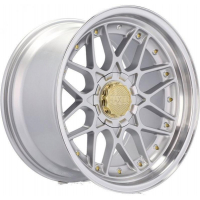 [RACING LINE HX025 SILP - SILVER + POLISHED EDGE]