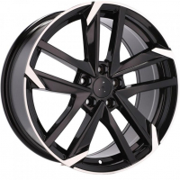 [RACING LINE XE170 MBHM - POLISHED + BLACK HALF MATT]