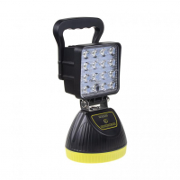 [AKU LED svetlo s magnetom, 16x3W, powerbank]